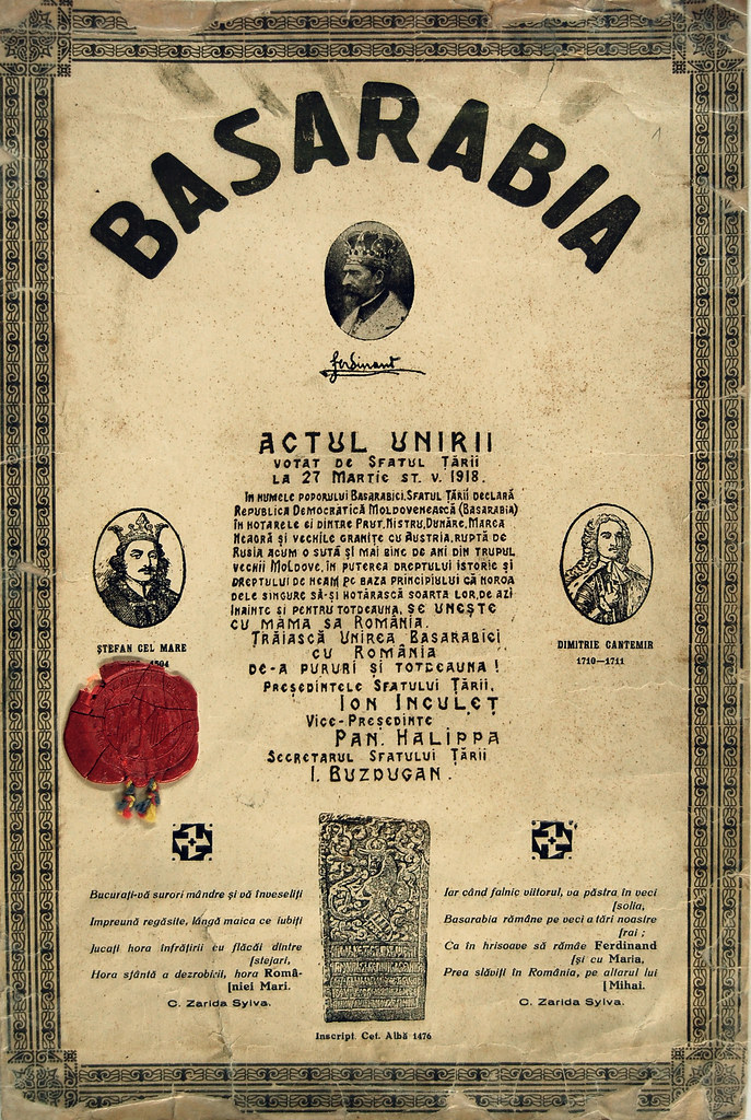 actul unirii cu basarabia 