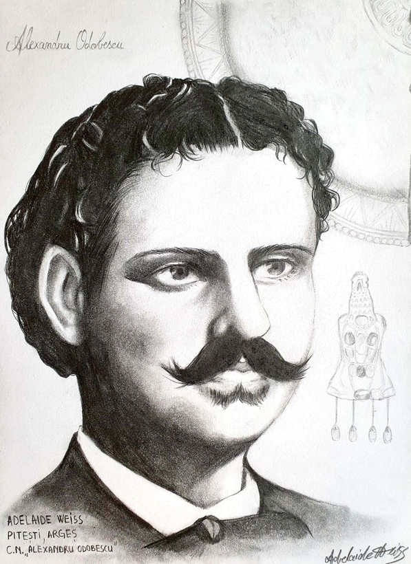 portret odobescu