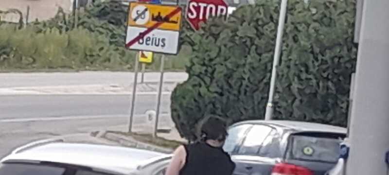 semn intrare orașul beiuș