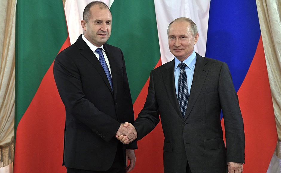 vladimir putin și ruman radev