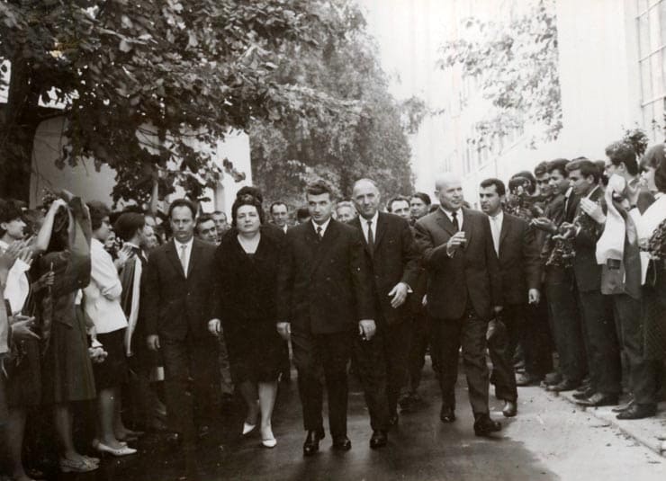 ceaușescu și studenții de la politehnică