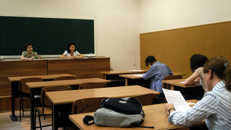 examen la clasă