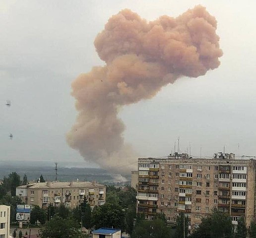 explozie în războiul din ucraina