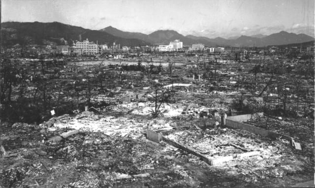 hiroshima după explozia nucleară
