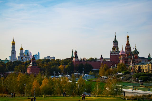 parc de lângă kremlin