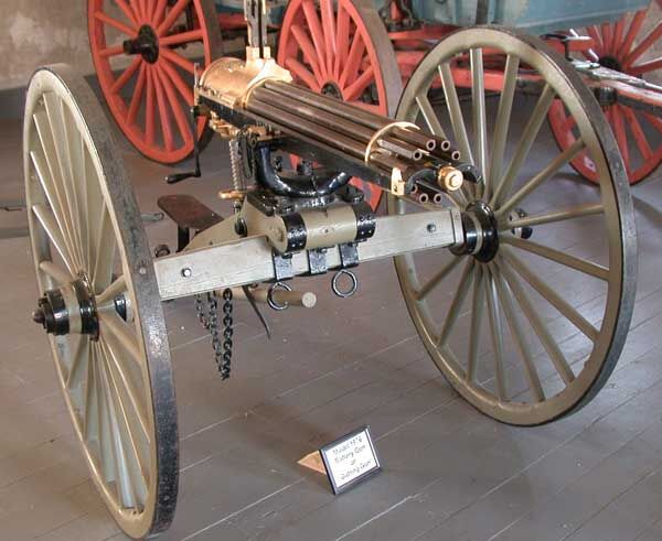 mitraliera gatling