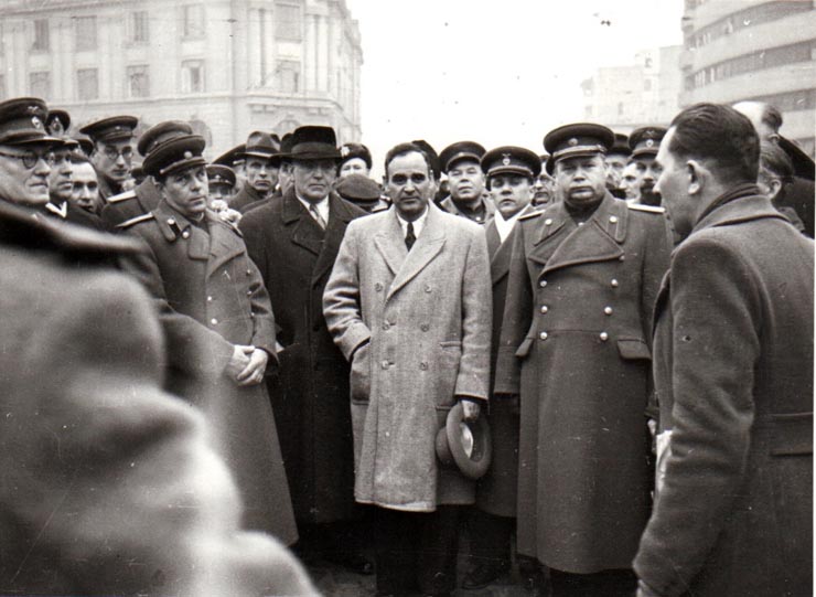 petru groza și gheorghe dej