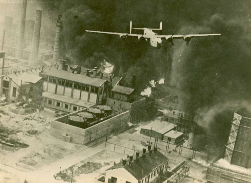 ploiești bombardat de avioane americane