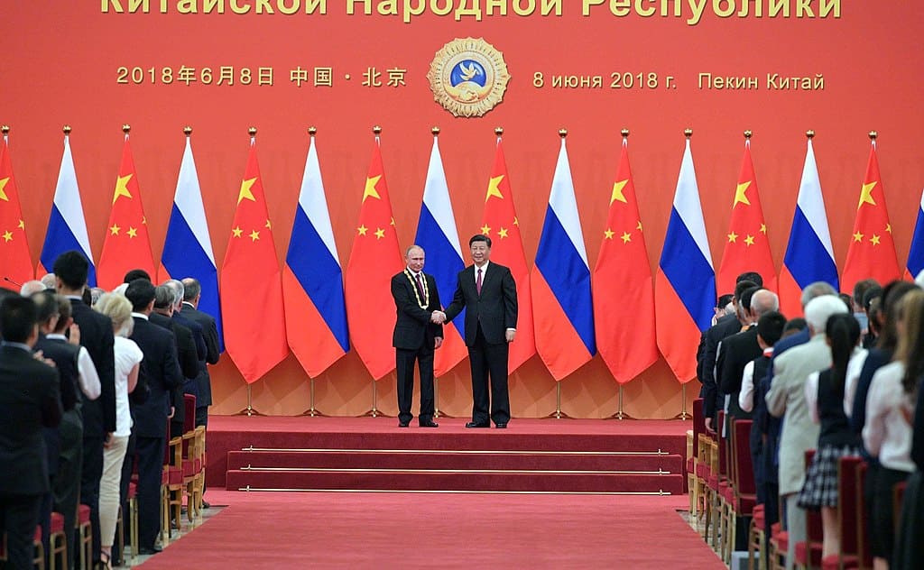 vladimir putin decorat în china