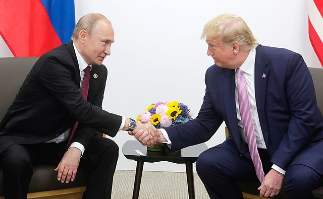 vladimir putin și donald trump