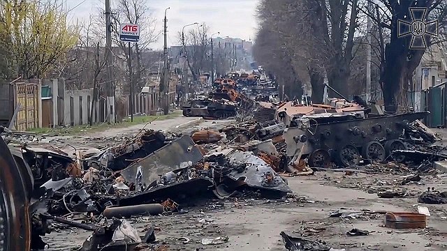 distrugeri în timpul războiului din ucraina