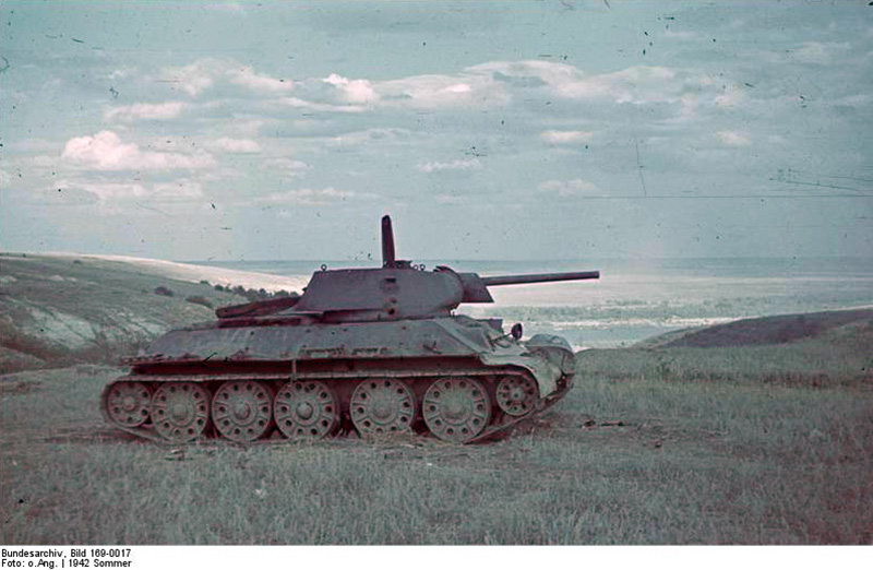tanc t-34 distrus