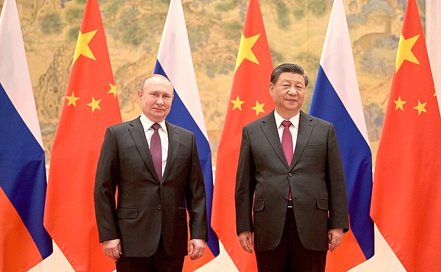 xi jinping și vladimir putin
